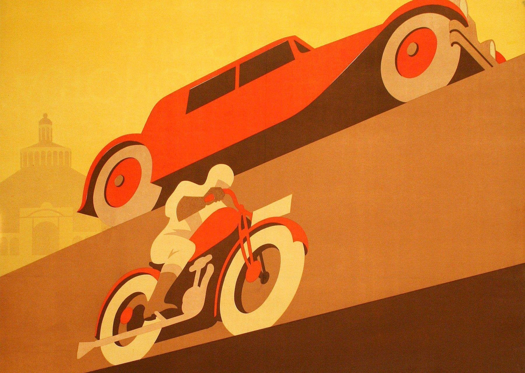 Original Vintage Automobile Posters – The Ross Art Group
