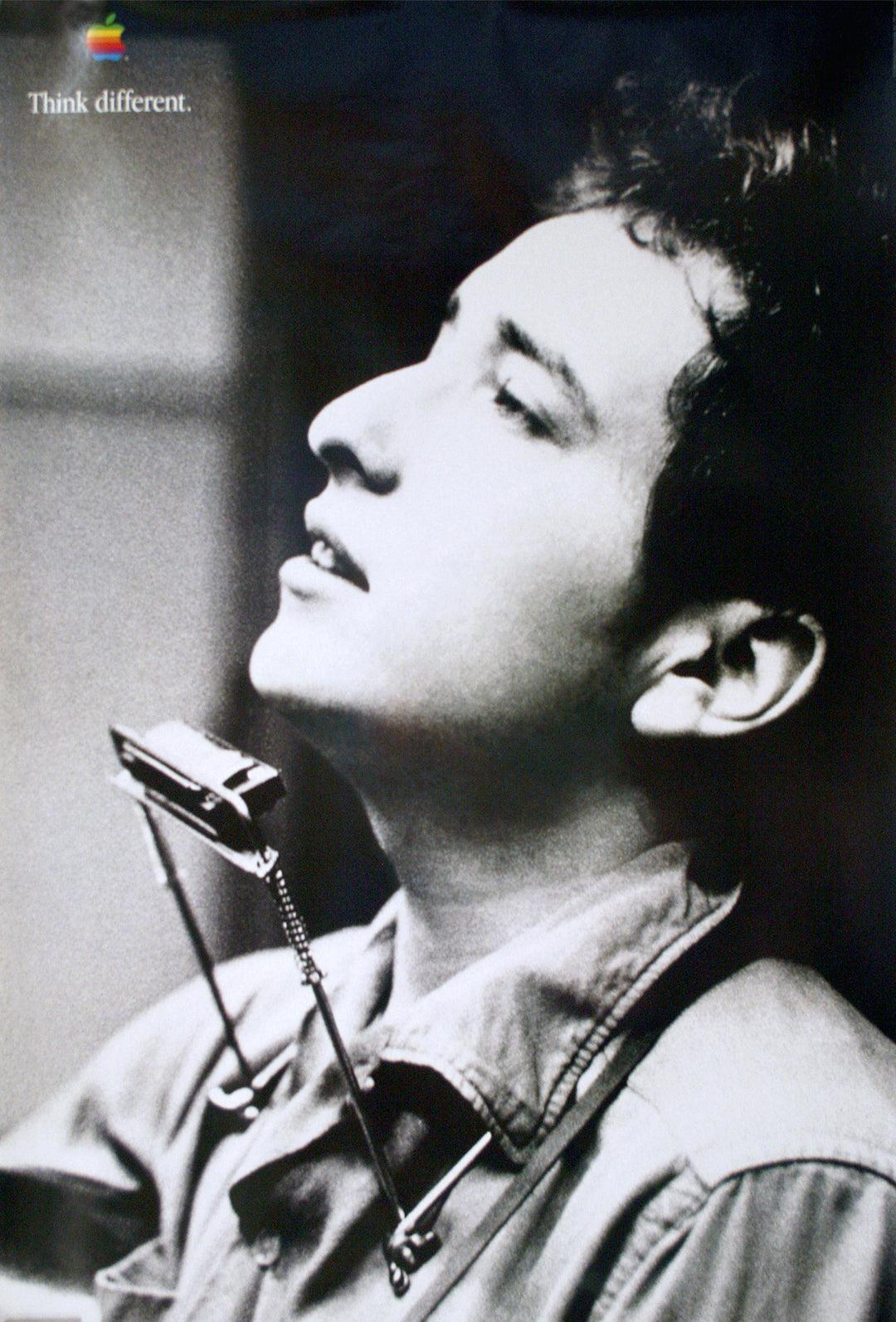 Original Vintage Apple Think Different Poster Bob Dylan 1998 RARE