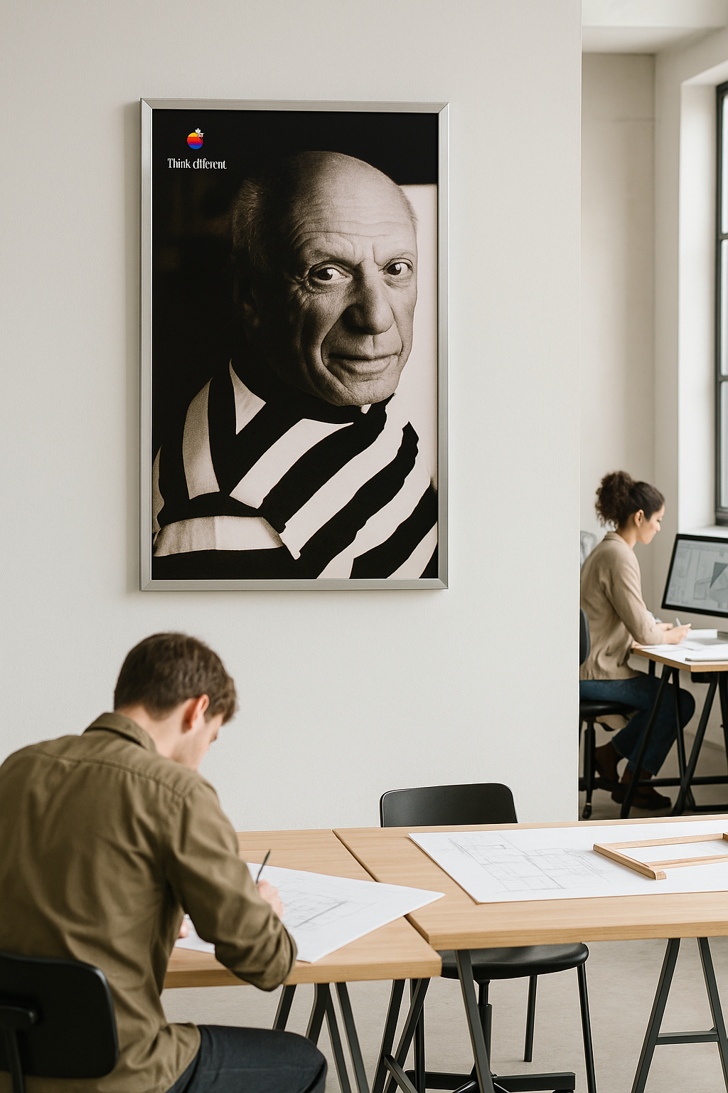 Apple Think Different - Pablo Picasso