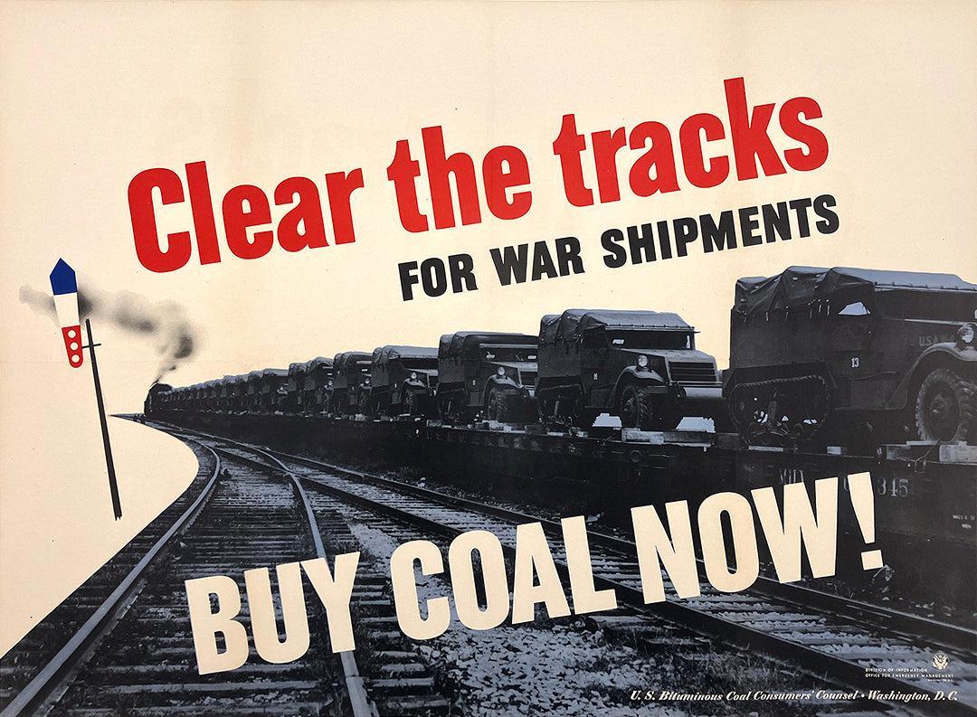 Clear The Tracks - Buy Coal Now