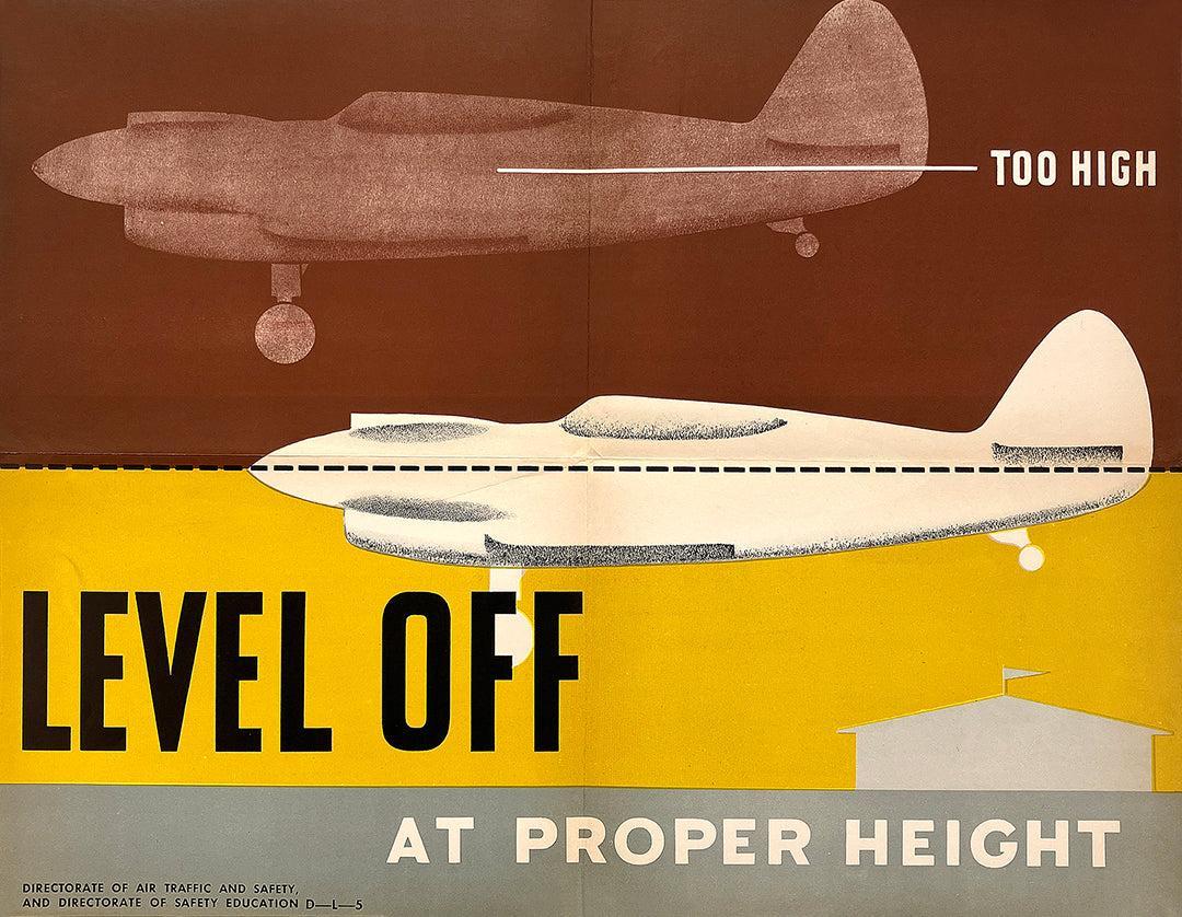 Level Off At Proper Height