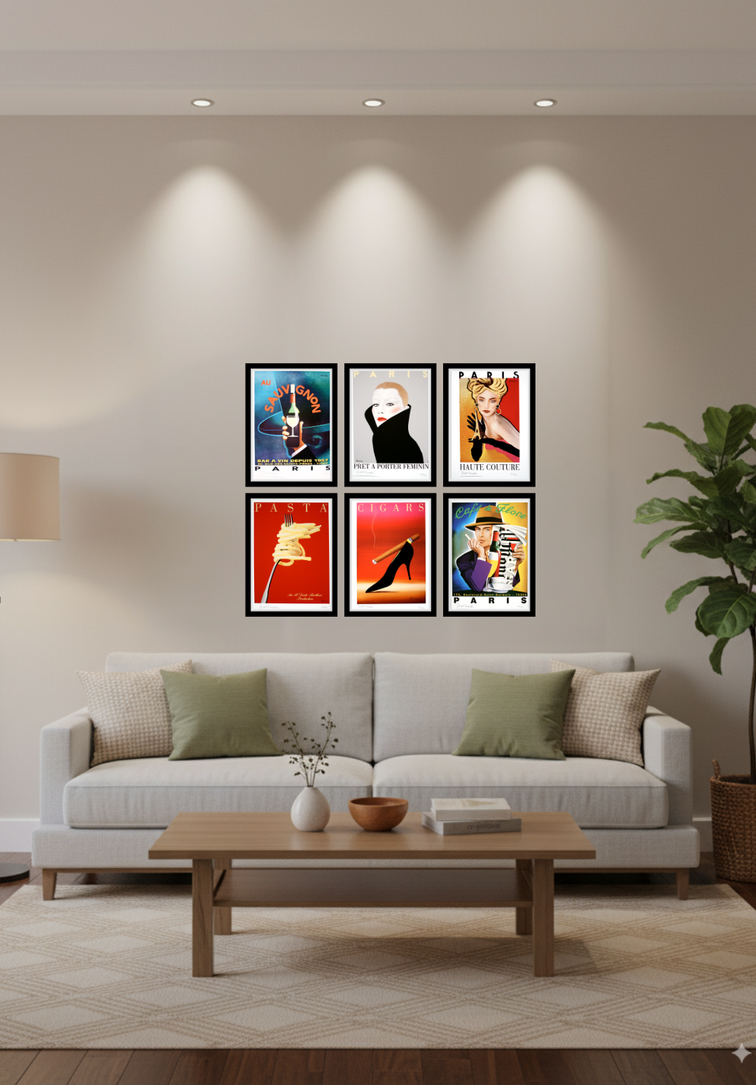 Set: 6 Razzia Limited Edition Prints- Hand Signed