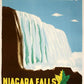 Original American Airlines Poster by E. McKnight Kauffer Niagara Falls c1950