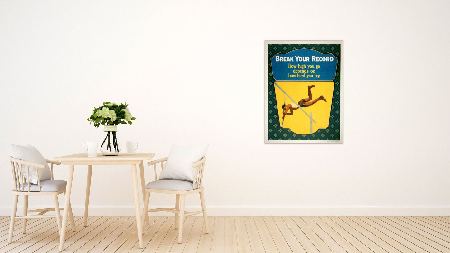 Break Your Record-Poster-The Ross Art Group