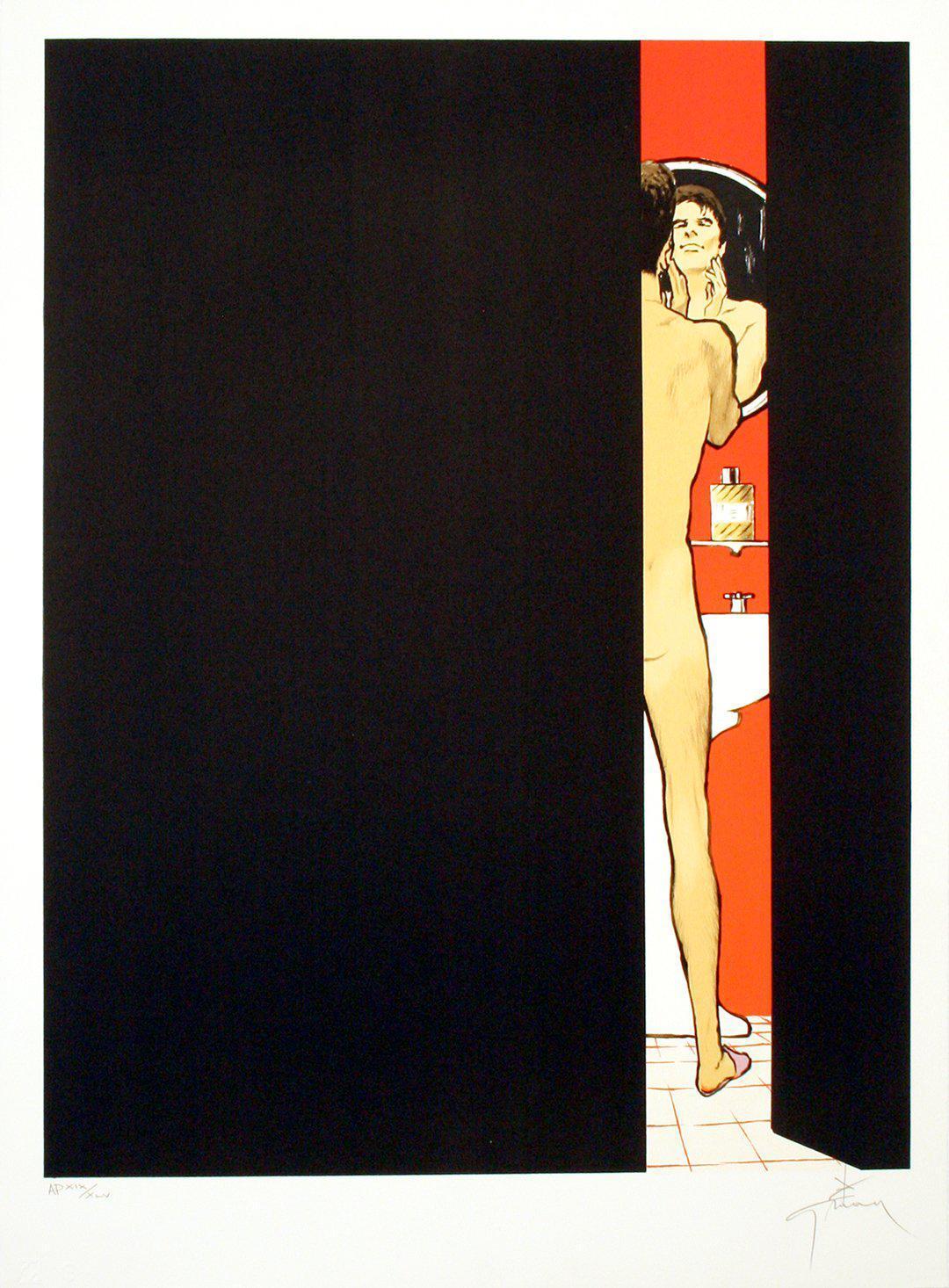 Rene Gruau Hand Signed and Numbered Print 1990 Jacques