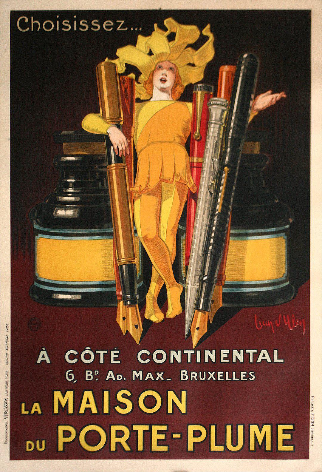 La Maison du Porte Plume Brown by Jean d'Ylen 1924 Rare