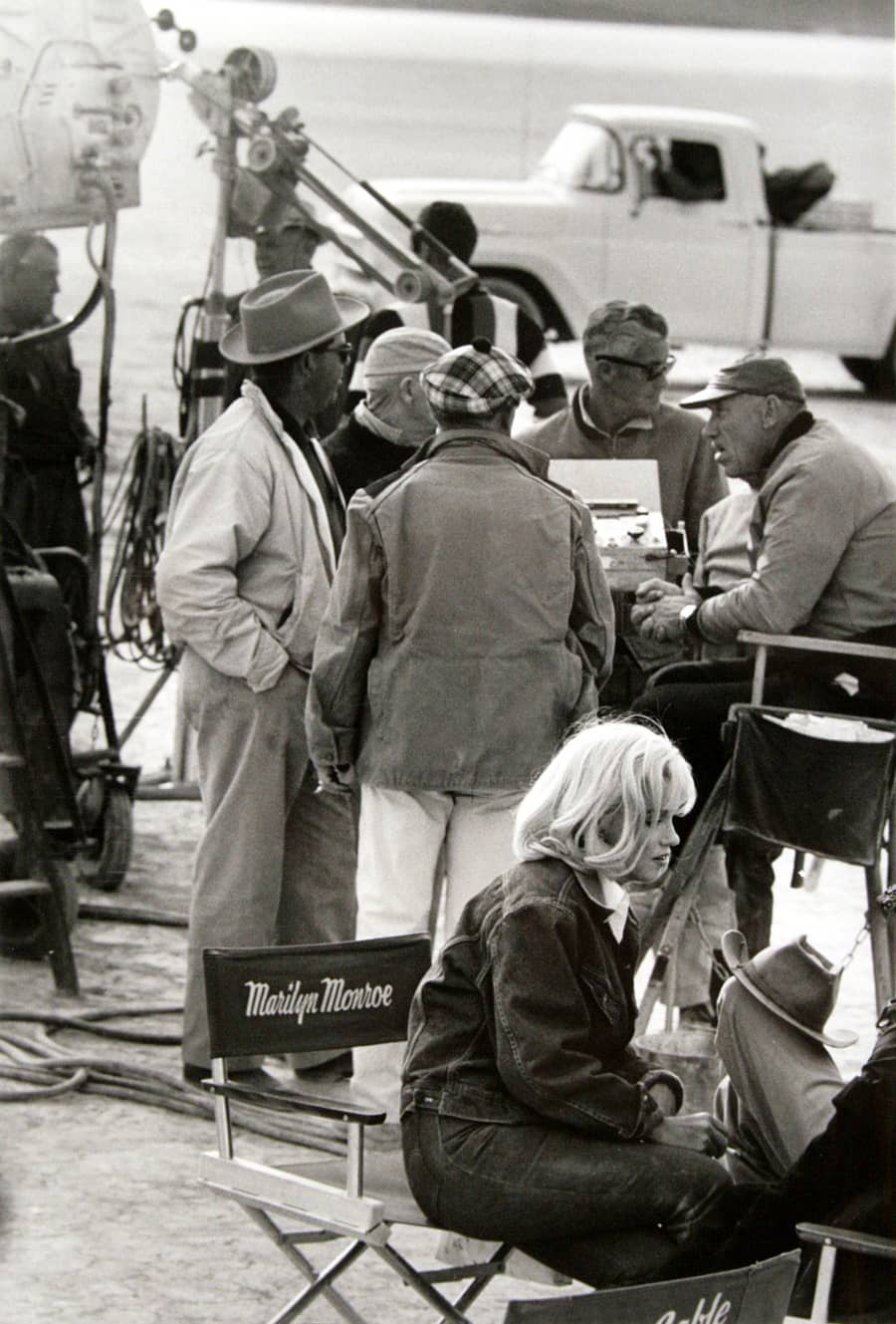 Marilyn Monroe Photo by Eve Arnold Limited Edition - Sitting on the Set of The Misfits
