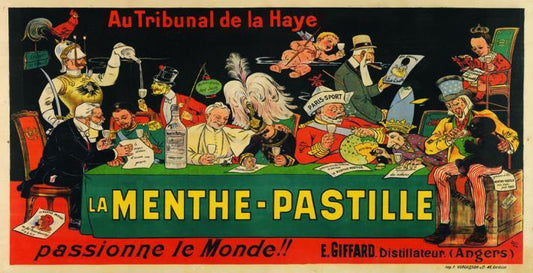 How a Poster Tells a Story: La Menthe Pastille-The Ross Art Group