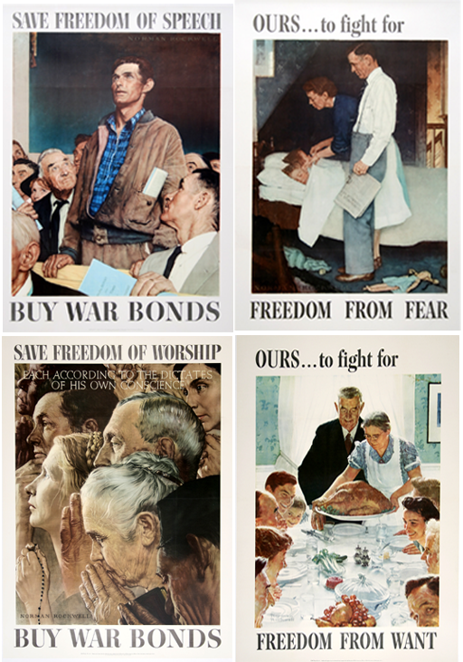 Norman Rockwell’s “Four Freedoms” Posters – The Ross Art Group