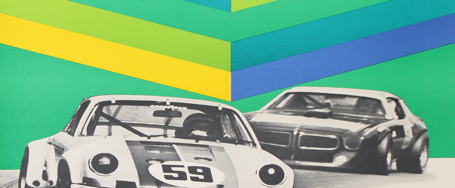 Vintage Porsche Race Car Posters