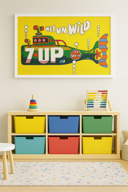 7 Up Wet Un Wild Yellow Submarine