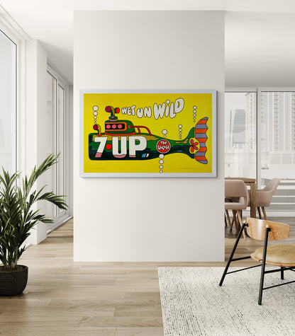 7 Up Wet Un Wild Yellow Submarine