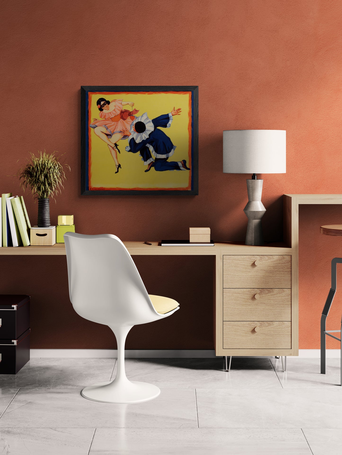 Pierrot et Colombine Avant