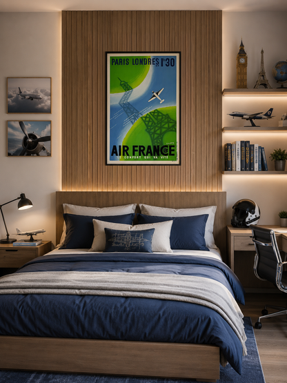 Air France - Paris A Londres - DeValerio