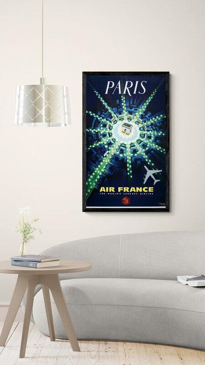 Air France - Paris Arc De Triomphe 1963