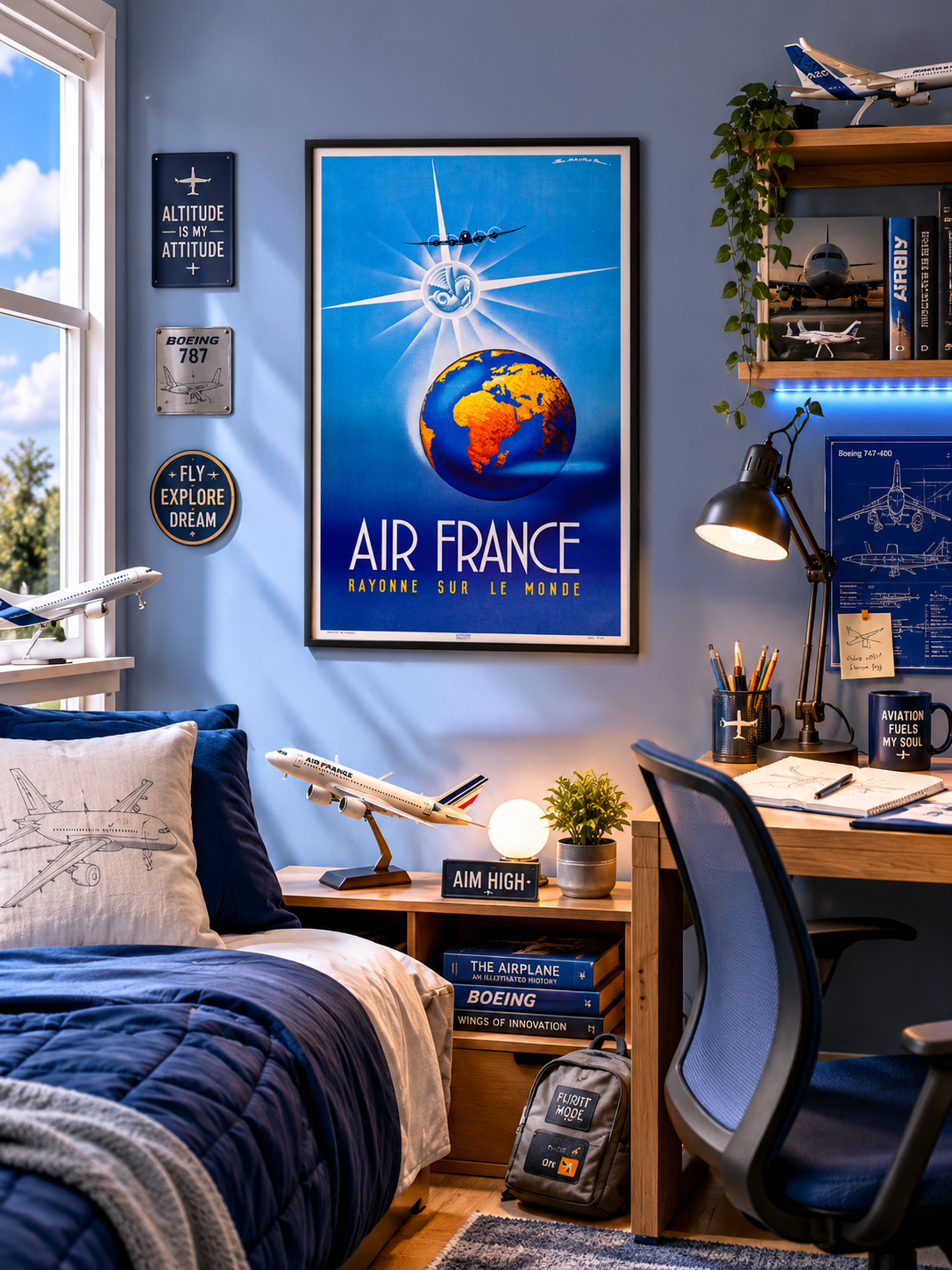 Air France - Rayonne Sur Le Monde
