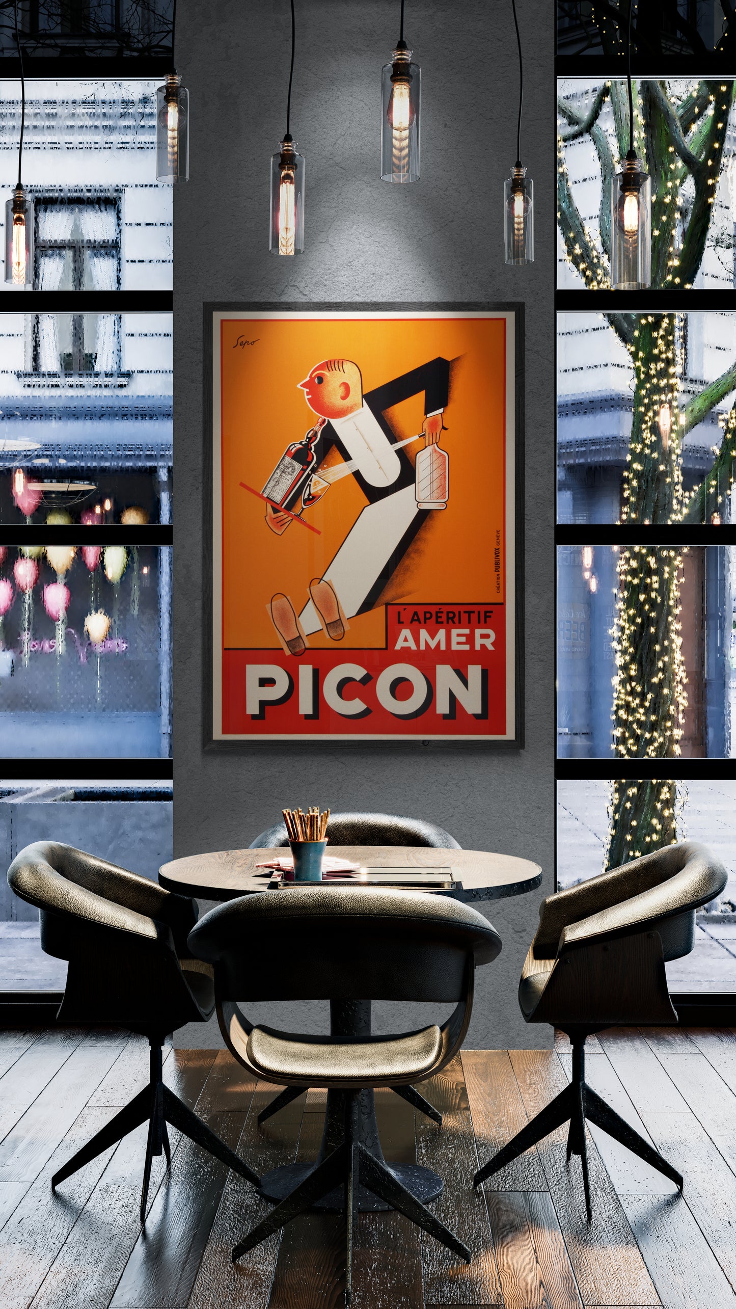 Amer Picon Waiter