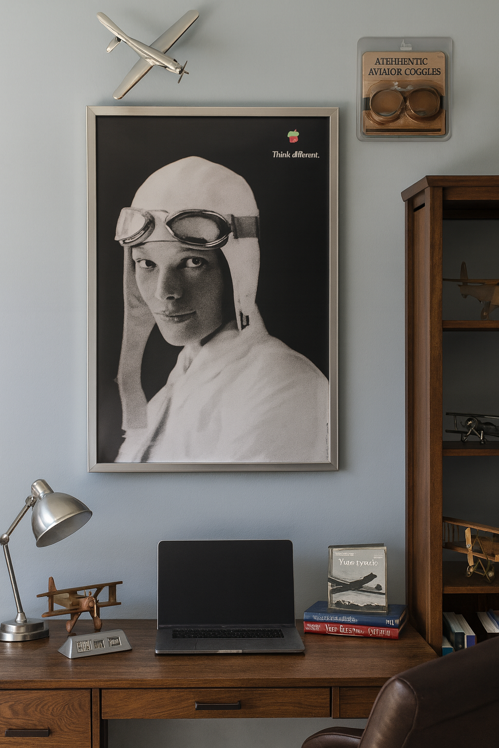 Apple Think Different - Amelia Earhart