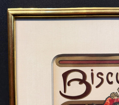 Biscuits Lefevre Utile Framed