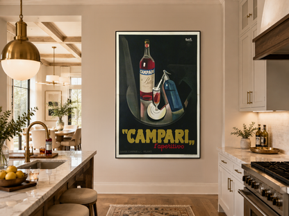 Bitter Campari - Nizzoli - Large Black