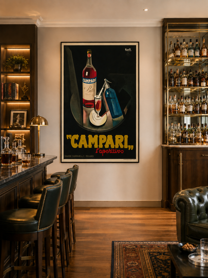 Bitter Campari - Nizzoli - Large Black