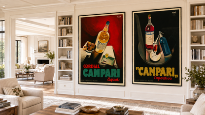 Bitter Campari - Nizzoli - Large Black