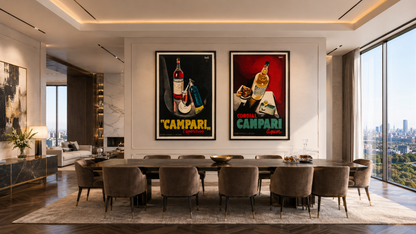 Bitter Campari - Nizzoli - Large Black
