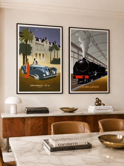 Golden Arrow - Hand Signed by Fix Masseau