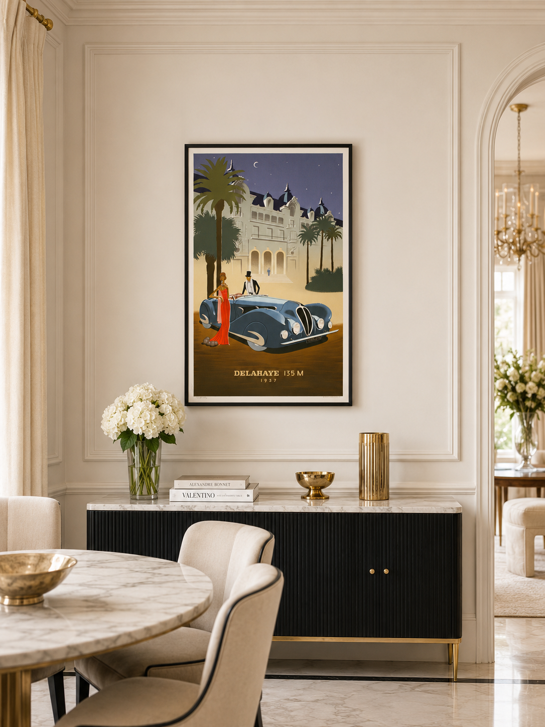 Delahaye - Hand Signed by Fix Masseau