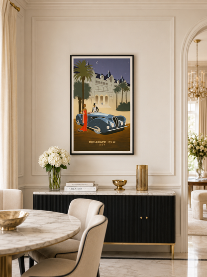 Delahaye - Hand Signed by Fix Masseau