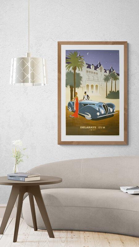 Delahaye - Hand Signed by Fix Masseau