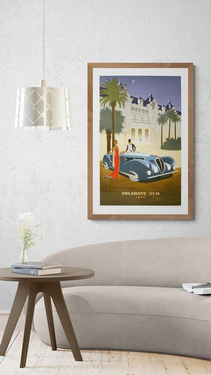 Delahaye - Hand Signed by Fix Masseau