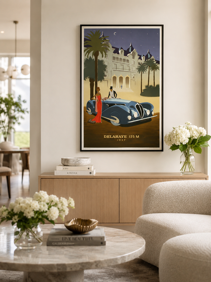 Delahaye - Hand Signed by Fix Masseau