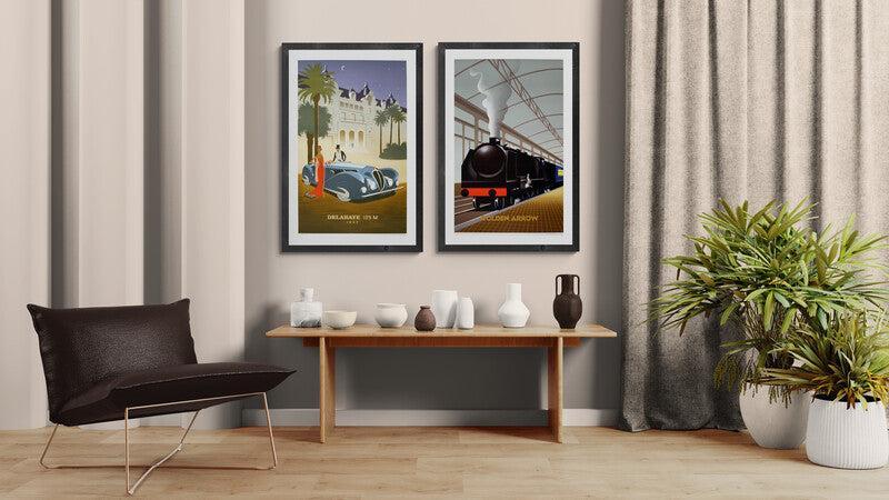 Delahaye - Hand Signed by Fix Masseau