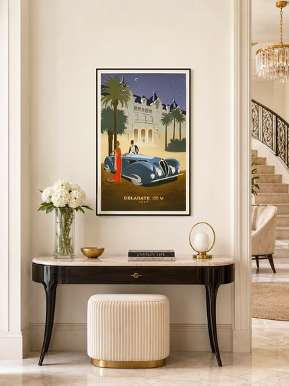 Delahaye - Hand Signed by Fix Masseau