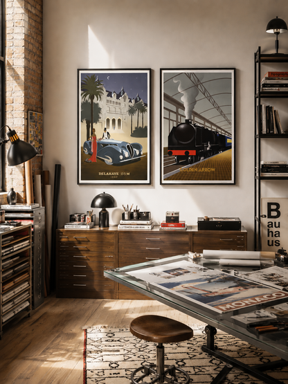 Golden Arrow - Hand Signed by Fix Masseau