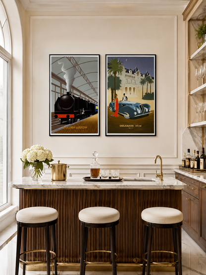 Golden Arrow - Hand Signed by Fix Masseau