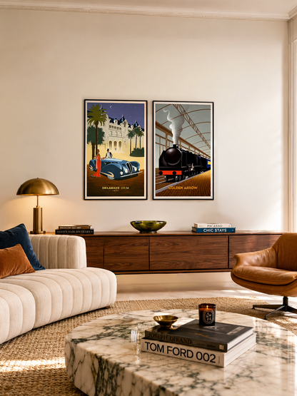 Golden Arrow - Hand Signed by Fix Masseau