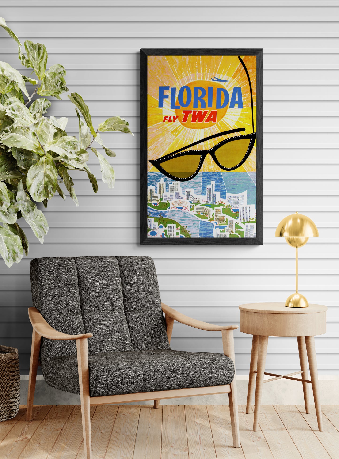 Fly TWA - Florida - Sunglasses - David Klein