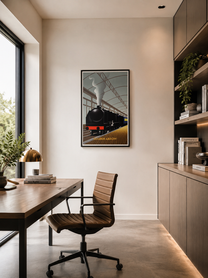 Golden Arrow - Hand Signed by Fix Masseau