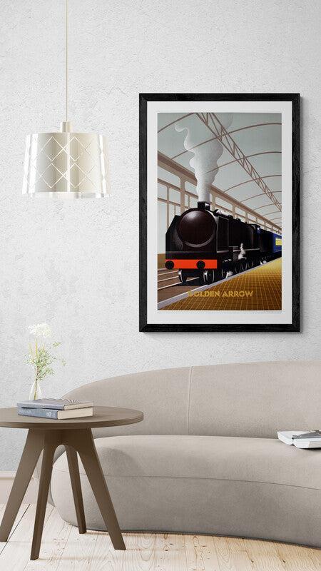 Golden Arrow - Hand Signed by Fix Masseau