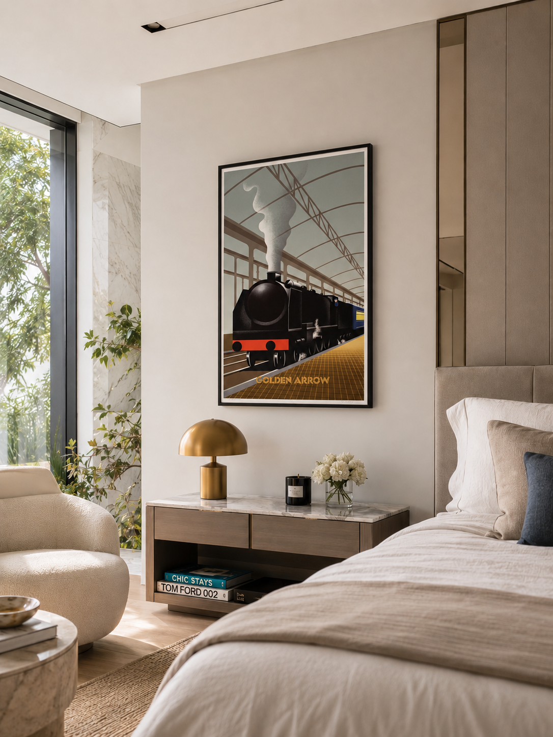 Golden Arrow - Hand Signed by Fix Masseau