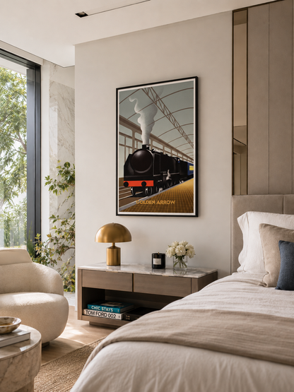 Golden Arrow - Hand Signed by Fix Masseau