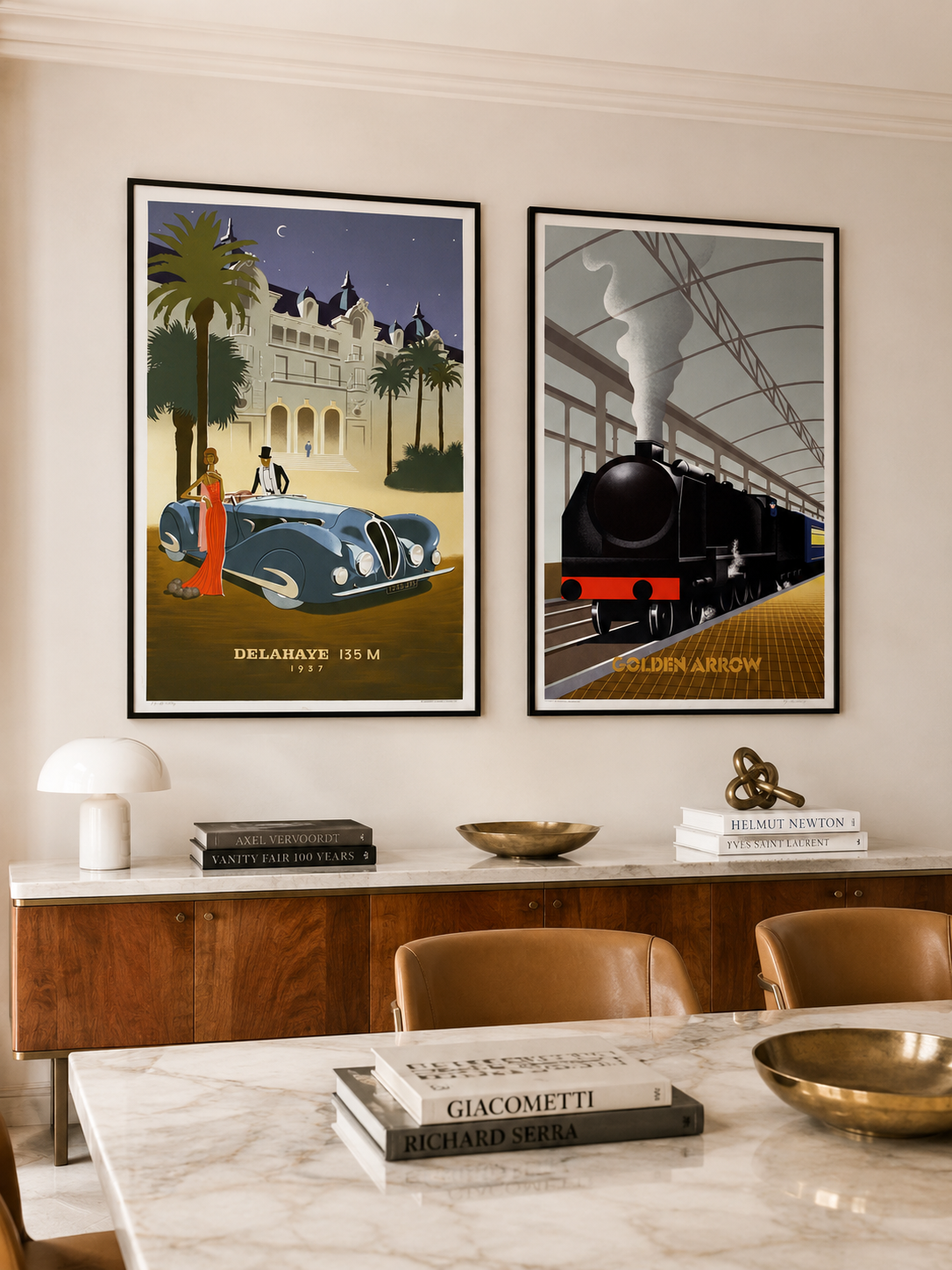Golden Arrow - Hand Signed by Fix Masseau