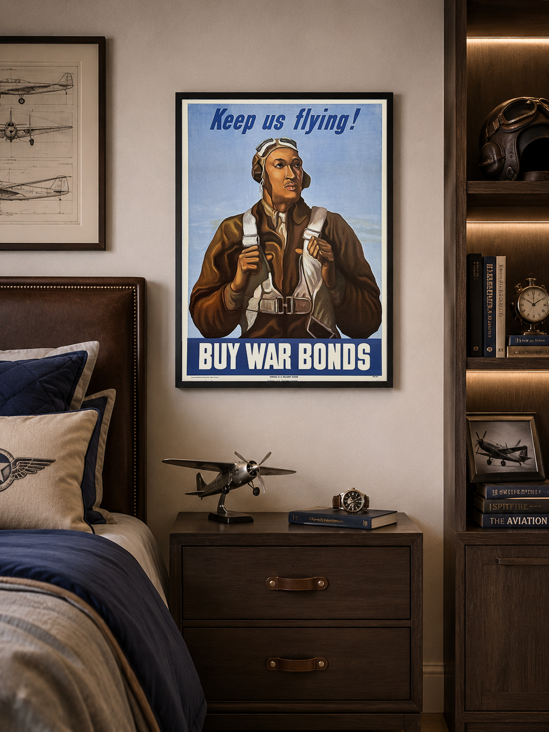 Keep Us Flying - Tuskegee Airman
