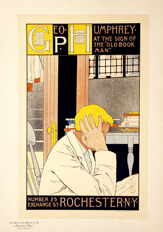 Original Maitres de L'Affiche Poster PL 76 Geo P. Humphrey Books by M L Stowell