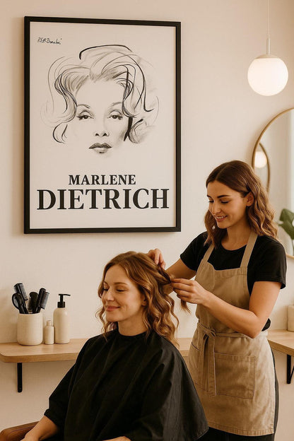 Marlene Dietrich Portrait