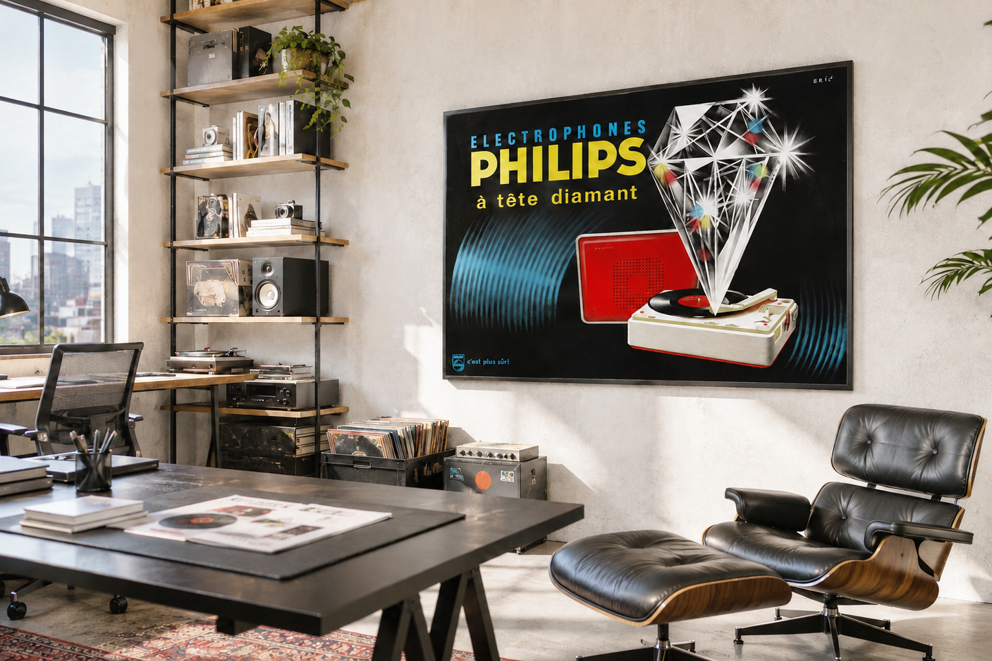 Philips - Black with Colored Diamond