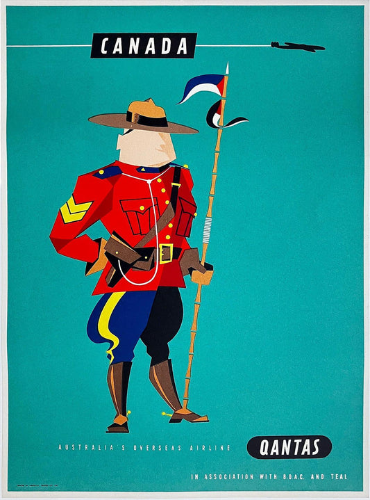 Qantas - Canada Mountie - Small