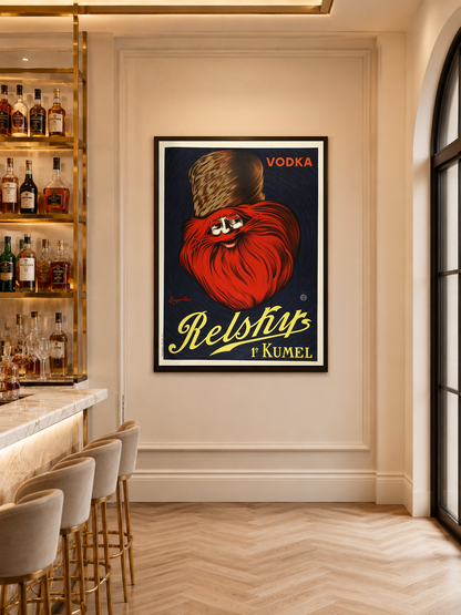 Relsky Vodka Original Vintage Poster by Leonetto Cappiello C1925